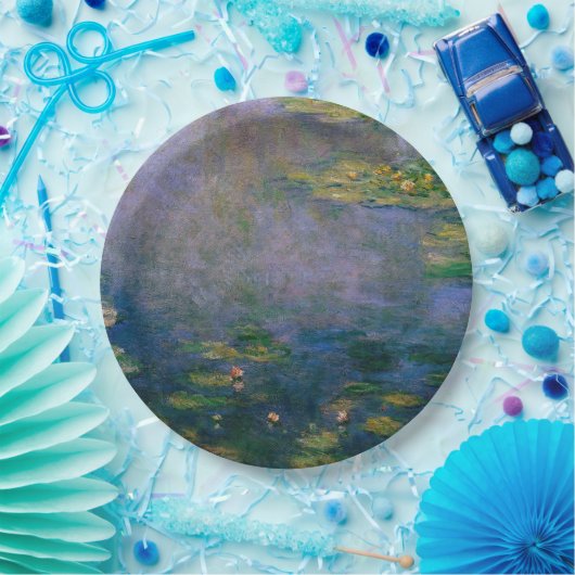 Claude Monet - Water Lilies Pappteller (Party)