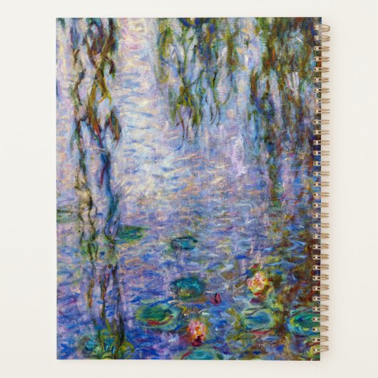 Claude Monet - Water Lilies Planer (Rückseite)