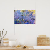 Claude Monet - Water Lilies Poster (Küche)