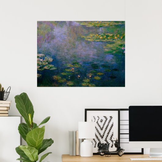 Claude Monet - Water Lilies Poster (Heimbüro)