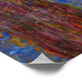 Claude Monet - Water Lilies Poster (Ecke)