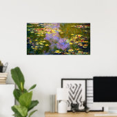 Claude Monet: Water Lilies Poster (Heimbüro)
