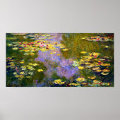 Claude Monet: Water Lilies Poster (Vorne)