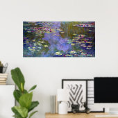 Claude Monet Water Lilies Poster (Heimbüro)