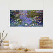 Claude Monet Water Lilies Poster (Küche)