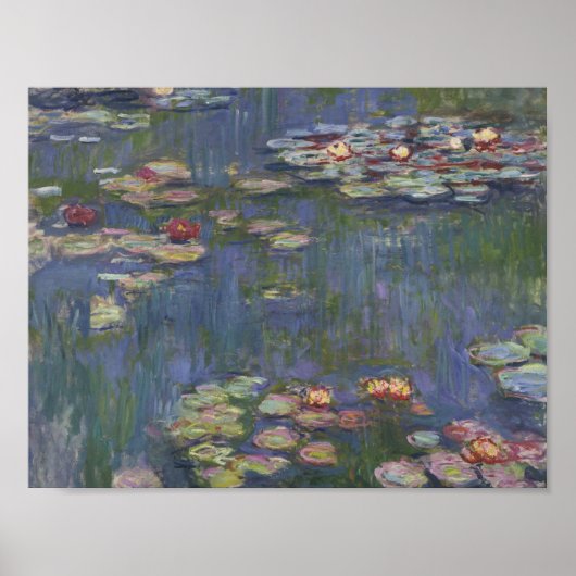 Claude Monet - Water Lilies Poster (Vorne)