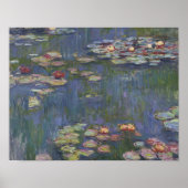 Claude Monet - Water Lilies Poster (Vorne)