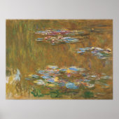 Claude Monet Water Lilies Poster (Vorne)