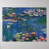 Claude Monet - Water Lilies Poster (Vorne)