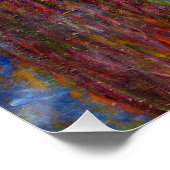 Claude Monet - Water Lilies Poster (Ecke)