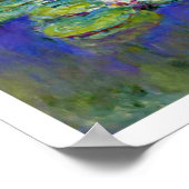 Claude Monet - Water Lilies Poster (Ecke)
