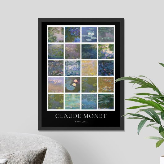 Claude Monet Water Lilies Poster
