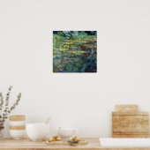 Claude Monet Water Lilies Poster (Küche)