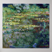 Claude Monet Water Lilies Poster (Vorne)