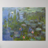 Claude Monet - Water Lilies Poster (Vorne)