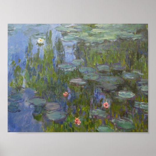 Claude Monet - Water Lilies Poster (Vorne)