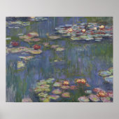 Claude Monet - Water Lilies Poster (Vorne)
