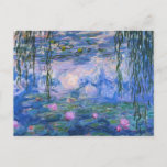 Claude Monet - Water Lilies Postkarte<br><div class="desc">Claude Monet - Water Lilies</div>