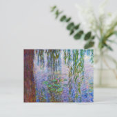 Claude Monet - Water Lilies Postkarte (Stehend Vorderseite)