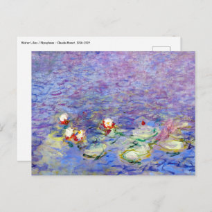 Claude Monet - Water Lilies Postkarte