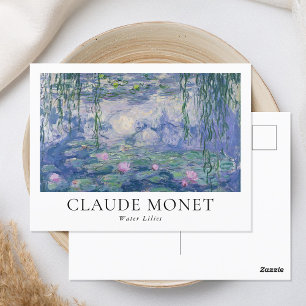 Claude Monet Water Lilies Postkarte