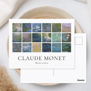 Claude Monet Water Lilies Postkarte