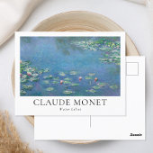 Claude Monet Water Lilies Postkarte