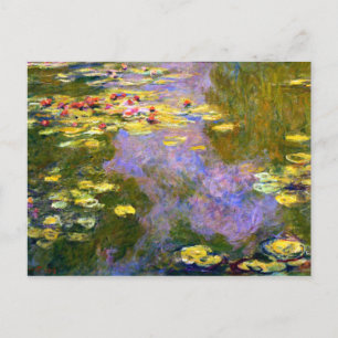 Claude Monet: Water Lilies Postkarte