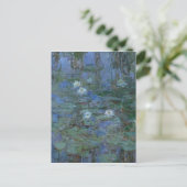 Claude Monet - Water Lilies Postkarte (Stehend Vorderseite)