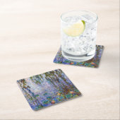 Claude Monet - Water Lilies Rechteckiger Pappuntersetzer (Vor Ort)