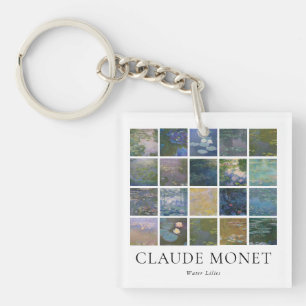 Claude Monet Water Lilies Schlüsselanhänger