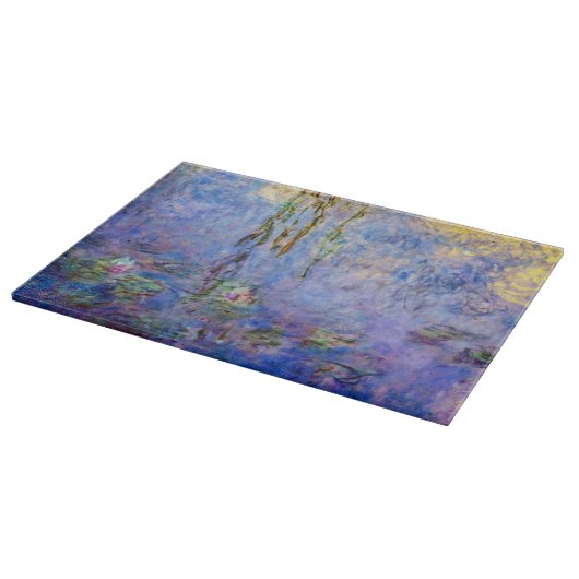 Claude Monet - Water Lilies Schneidebrett (Ecke)