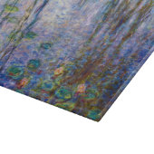 Claude Monet - Water Lilies Schneidebrett (Ecke)