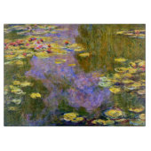 Claude Monet: Water Lilies Schneidebrett (Vorderseite)