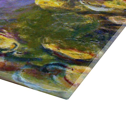 Claude Monet: Water Lilies Schneidebrett (Ecke)