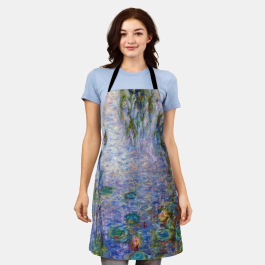 Claude Monet - Water Lilies Schürze (Getragen)