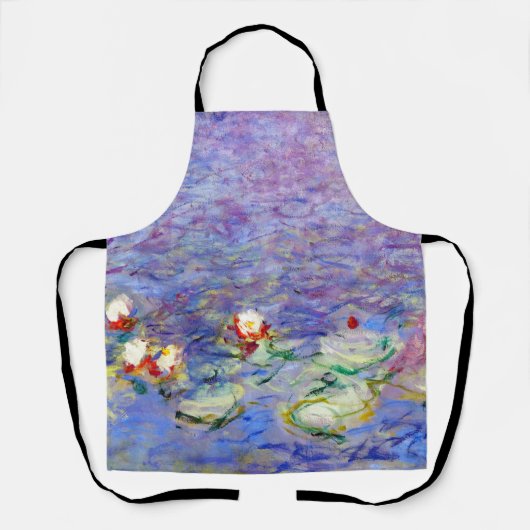 Claude Monet - Water Lilies Schürze (Vorderseite)