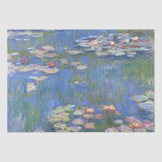 Claude Monet // Water Lilies Seidenpapier (Vorderseite)