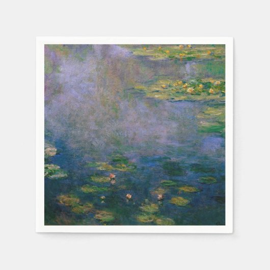Claude Monet - Water Lilies Serviette (Vorderseite)