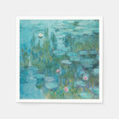 Claude Monet Water Lilies Serviette (Vorderseite)