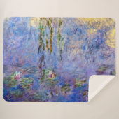 Claude Monet - Water Lilies Sherpadecke (Vorderseite (Horizontal))