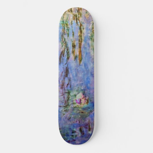 Claude Monet - Water Lilies Skateboard (Vorderseite)