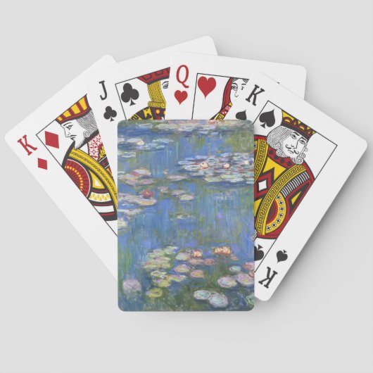 Claude Monet // Water Lilies Spielkarten (Rückseite)