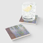 Claude Monet - Water Lilies Steinuntersetzer (Seitenansicht)