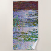 Claude Monet - Water Lilies Strandtuch (Vorderseite)