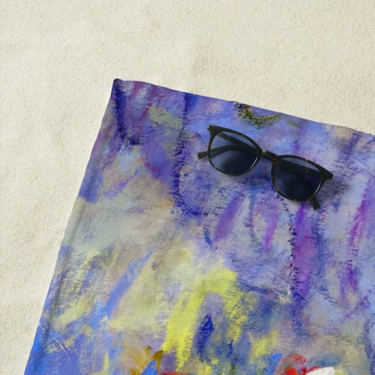 Claude Monet - Water Lilies Strandtuch (Beispiel)