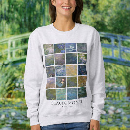 Claude Monet Water Lilies Sweatshirt