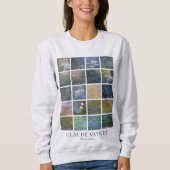 Claude Monet Water Lilies Sweatshirt (Vorderseite)
