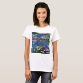 Claude Monet Water Lilies T-Shirt (Vorne ganz)