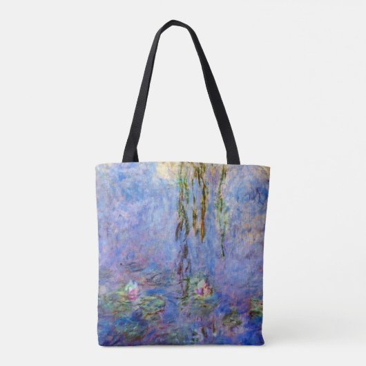 Claude Monet - Water Lilies Tasche (Rückseite)
